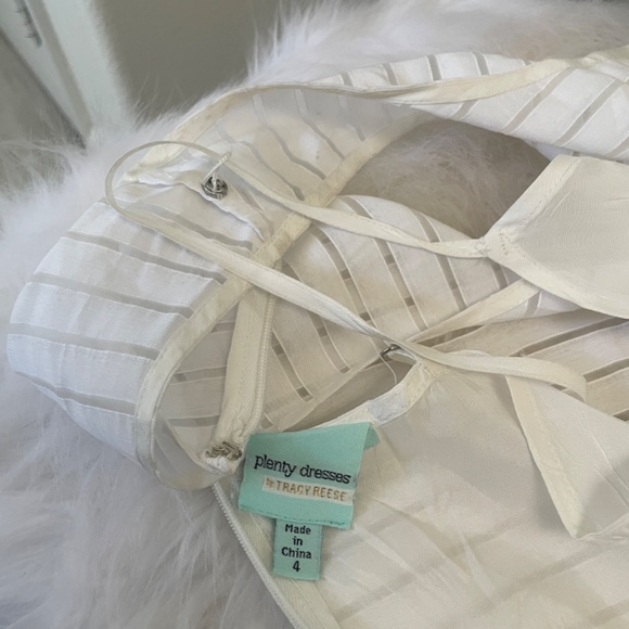 White, Plenty by Tracy Reese Dress, Size 4 - Picture 8 of 10